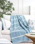 Baby blue blanket