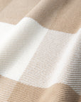 Neutral tan blanket