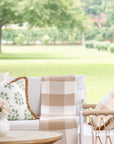 Buffalo plaid blanket