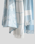 Baby blue blanket
