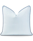 striped pillow cover