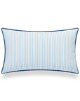 striped lumbar pillow
