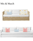 navy blue outdoor pillows