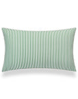 striped lumbar pillow