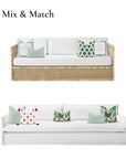 navy blue outdoor pillows