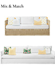 navy blue outdoor pillows