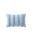 striped lumbar pillow