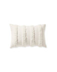 striped lumbar pillow