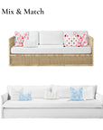 navy blue outdoor pillows