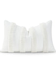 fluffy white pillow cover