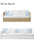 beachy outdoor pillows