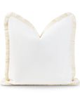 fringe pillow cover