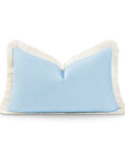 blue outdoor pillow cover