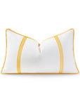 striped outdoor pillow cover