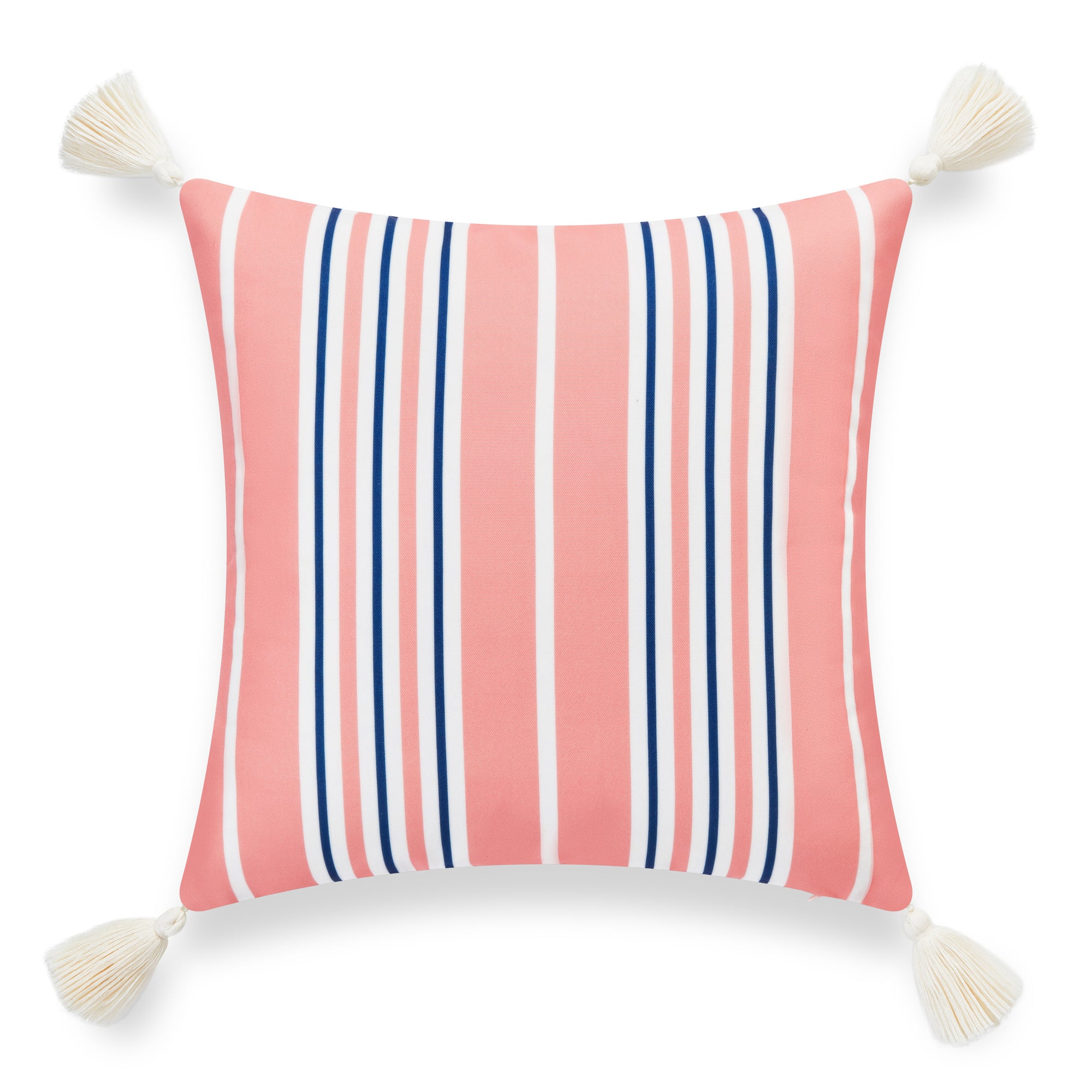 striped throw pillow