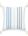striped throw pillow
