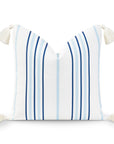 navy decorative pillow