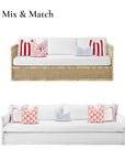 navy blue outdoor pillows