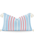 striped pillow cover