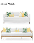 navy blue outdoor pillows