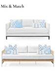 navy blue outdoor pillows