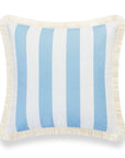 striped throw pillow