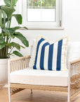 striped outdoor pillows