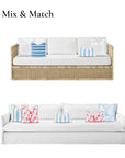 navy blue outdoor pillows