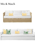 navy blue outdoor pillows