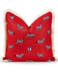 zebra pillow cover