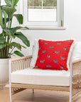 navy blue outdoor pillows