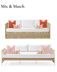 Fall Coastal Indoor Outdoor Lumbar Pillow Cover, Floral Tassel, Rust Orange, 12"x20"