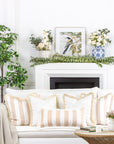Striped Pillow Cover Outdoor