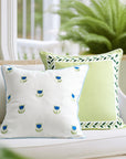 Leaf Pattern Pillow Cover