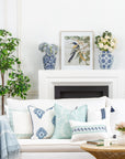 Aqua Pillow Cover