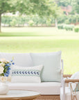 Embroidered Pillow Cover