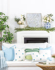 Embroidered Pillow Cover