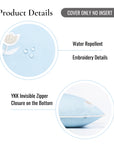 Baby Blue Pillow Cover