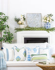 Baby Blue Pillow Cover