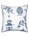 Chinoiserie Throw Pillow Cover