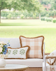 Plaid Throw Pillow Cover