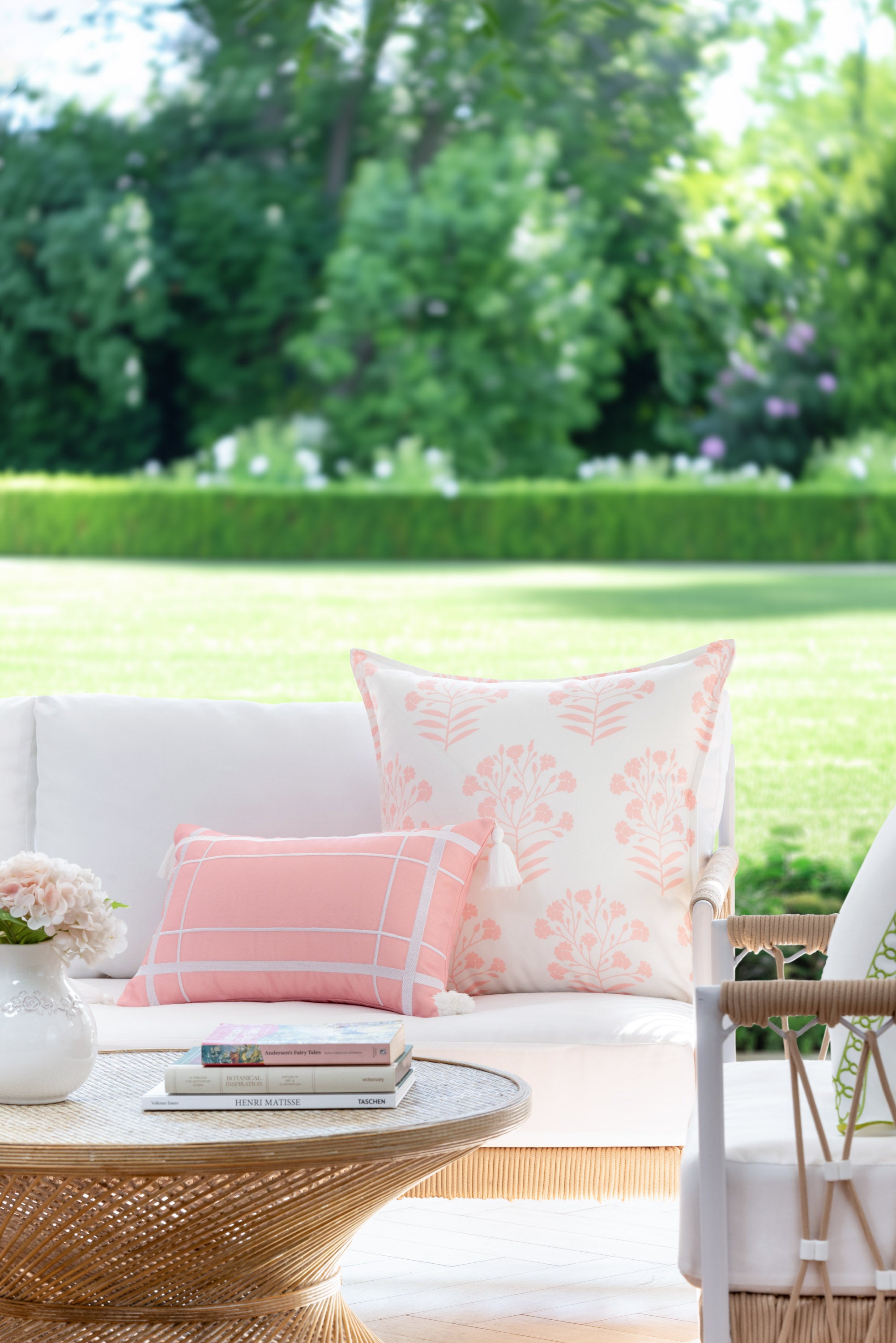 patio furniture pink outdoor cushion