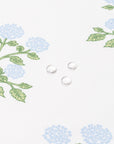 Barbelle Hydrangea, Indoor/Outdoor Fabric By The Yard 57", Baby Blue/Green