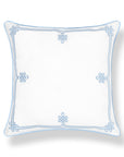 Knavia, Indoor/Outdoor Baby Blue Throw Pillow Cover, with Piping, 22"x22"
