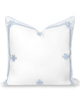Knavia, Indoor/Outdoor Baby Blue Throw Pillow Cover, with Piping, 22"x22"