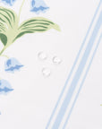 Newvalis Lily of the Valley, Indoor/Outdoor Fabric By The Yard 57", Baby Blue/Green