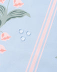 Newvalis Lily of the Valley, Indoor/Outdoor Fabric By The Yard 57", Baby Blue/Pink