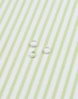 Coastline Stripes, Outdoor Performance Fabric By The Yard 57", Sage Green