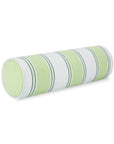 Seabourne, Outdoor Performance Grass Green Bolster Pillow Cover, with Piping, 6"x20"