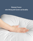 Water Resistant Synthetic Down Alternative Bolster Pillow Insert, 9"x26" (for Cover Size 8"x24")